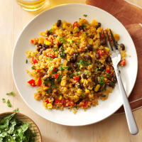 Black Bean & Corn Quinoa Recipe: How to Make It image