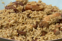 Cajun Chicken and Sausage Jambalaya Recipe | Food Netw… image