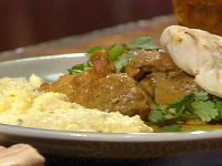 West Indian Curried Chicken Roti Recipe | Food Network image