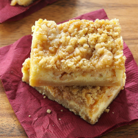 Apple Caramel Cheesecake Bars Recipe: How to Make It image
