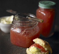 Rhubarb & ginger jam recipe | BBC Good Food image