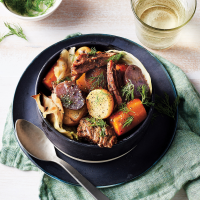 Slow-Cooker Chuck Roast with Potatoes & Carrots Recipe ... image