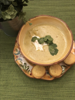 Poblano Chicken Cheese Soup Recipe | Allrecipes image