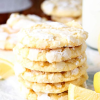 Award Winning Lemon Crinkle Cookies - Let's Dish Recipes image