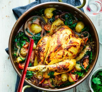 Pot-roast Bombay chicken recipe - BBC Good Food image