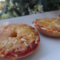 Easy Mini Bagel Pizzas Recipe | Allrecipes image