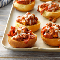 Cheesy Pepperoni Buns Recipe: How to Make It image