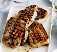 Herb-brined pork chops recipe | BBC Good Food image
