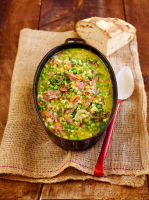 Ham and peas | Pork recipes | Jamie Oliver image