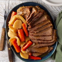 Easy Slow-Cooker Pot Roast Recipe: How to Make It image