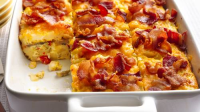 Bacon and Hash Brown Egg Bake Recipe - BettyCrocker.c… image