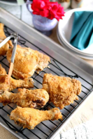 Honey-Mustard Chicken Wings Recipe: How to Make It image