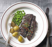 Venison steak with Port sauce recipe - BBC Good Food image