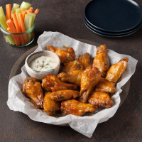HOT WINGS WITH RANCH RECIPES