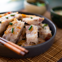 Taro Cake (芋頭糕) - Chinese Family Recipes | Made With Lau image