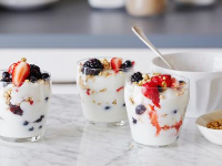 Yogurt and Fruit Parfaits Recipe | Rachael Ray | Food Network image