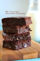PB2 Flourless Chocolate Brownies (Gluten-Free) - Skinn… image