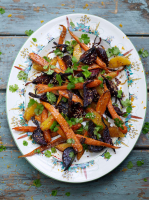 Beetroot, carrot and orange salad | Vegetable recipes ... image