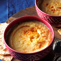 Cheesy Cauliflower Soup Recipe: How to Make It image