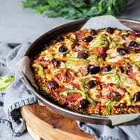22+ Low-Carb & Keto Pizzas - Diet Doctor image