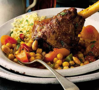 Lamb shanks with chickpeas & Moroccan spices recipe | BBC ... image