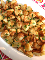 Easy Oven Roasted Potatoes Recipe - Melanie Cooks image