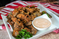 Pam's Tender Fried Chicken Gizzards | Just A Pinch Recipes image
