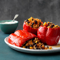 Slow-Cooked Stuffed Peppers Recipe: How to Make It image