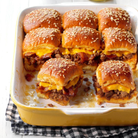 Bacon Cheeseburger Slider Bake Recipe: How to Make It image