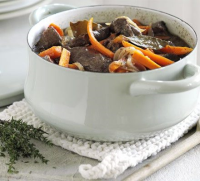 Beef with red wine & carrots recipe - BBC Good Food image