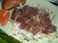 Beef Tips & Noodles Recipe - Food.com image