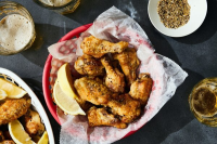 Lemon-Pepper Chicken Wings Recipe - NYT Cooking image