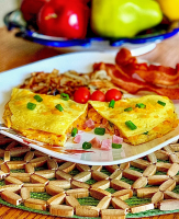 Ham and Cheese Omelette Recipe | Allrecipes image