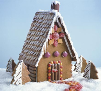 Simple gingerbread house recipe | BBC Good Food image