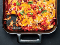 20-Minute Chicken Enchiladas Recipe | MyRecipes image