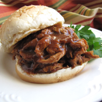 PULLED PORK IN A CROCKPOT WITH BARBECUE SAUCE RECIPES