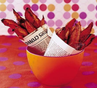 Sweet potato chips recipe - BBC Good Food image