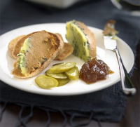 Velvety duck liver parfait recipe - BBC Good Food image