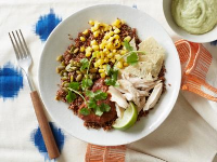 Quinoa Bowl with Chicken and Avocado Cream Recipe | Food ... image