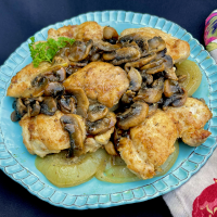 BAKED CHICKEN THIGHS WITH MUSHROOMS RECIPES