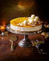 Lindor white chocolate and passion fruit cheesecake ... image