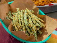 Baked Parm Green Bean Fries Recipe - Food Network image