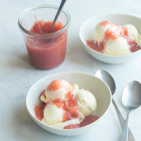 Easy Rhubarb Sauce Recipe: How to Make It - Taste of Home image