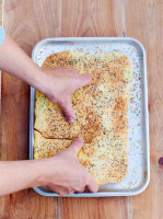 Savoury seeded crackers | Jamie Oliver recipes image