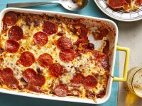 Pepperoni Pizza Casserole Recipe | MyRecipes image