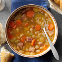 RECIPE FOR BEAN SOUP WITH HAM RECIPES