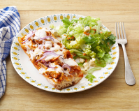 Best Buffalo Chicken French Bread Pizzas Recipe - How to ... image