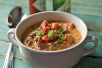 Creamy Keto Taco Soup with Ground Beef Recipe | Allrecipes image