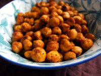 ROASTED GARBANZO BEANS SNACK RECIPES