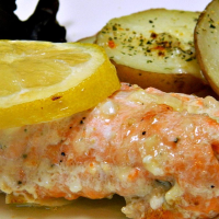Garlic Lemon Butter Salmon Recipe | Allrecipes image
